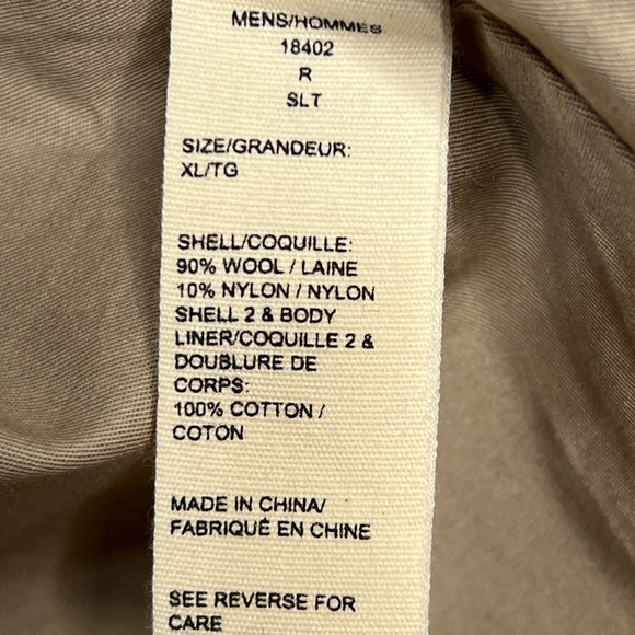 Woolrich Gray wool herringbone button down vest - Picture 5 of 7